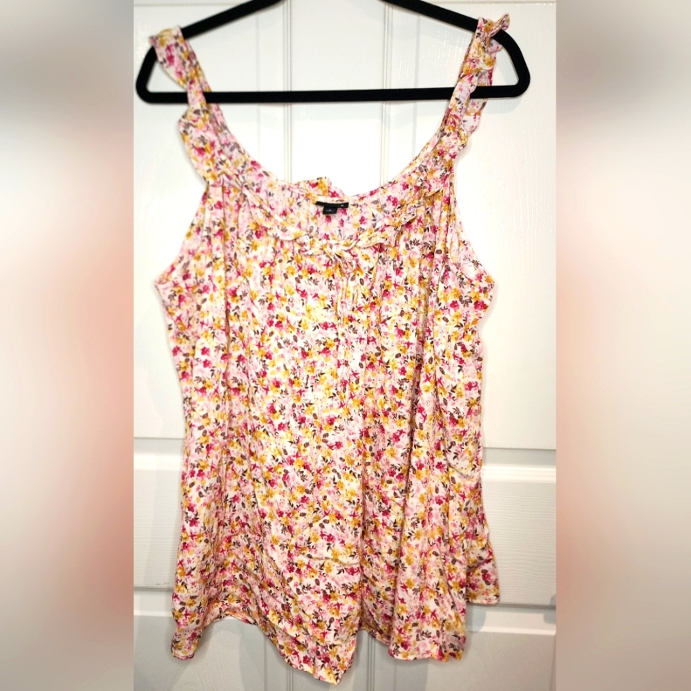 Torrid Floral Tank Top